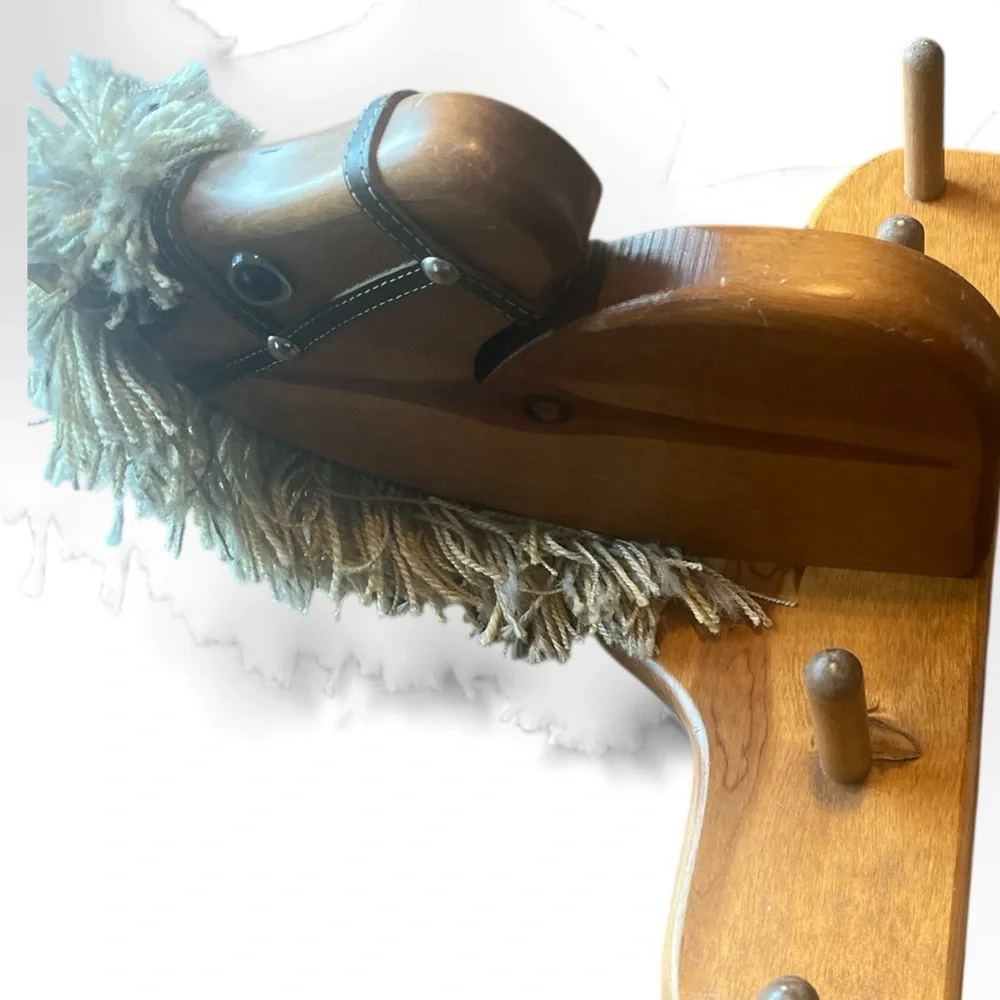 Boy Bedroom Wall Hooks Horse Western Rustic Vintage Cowboy